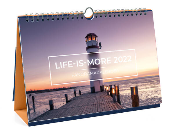 Life-is-More Panoramakalender 2022 - Nur 0.99 Euro - Evangelistischer 